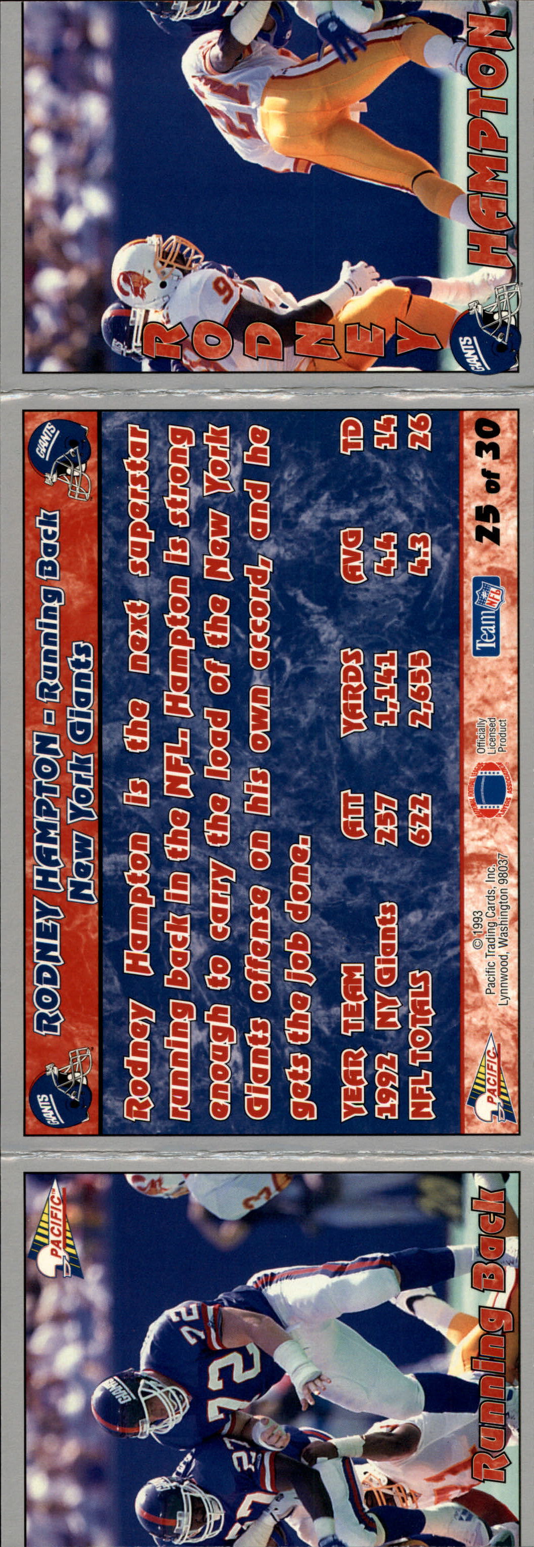 B0352- 1993 carpetas triples Pacific FB gran tamaño - tú eliges- más de 15 ENVÍO GRATUITO A EE. UU. - Imagen 35 de 41