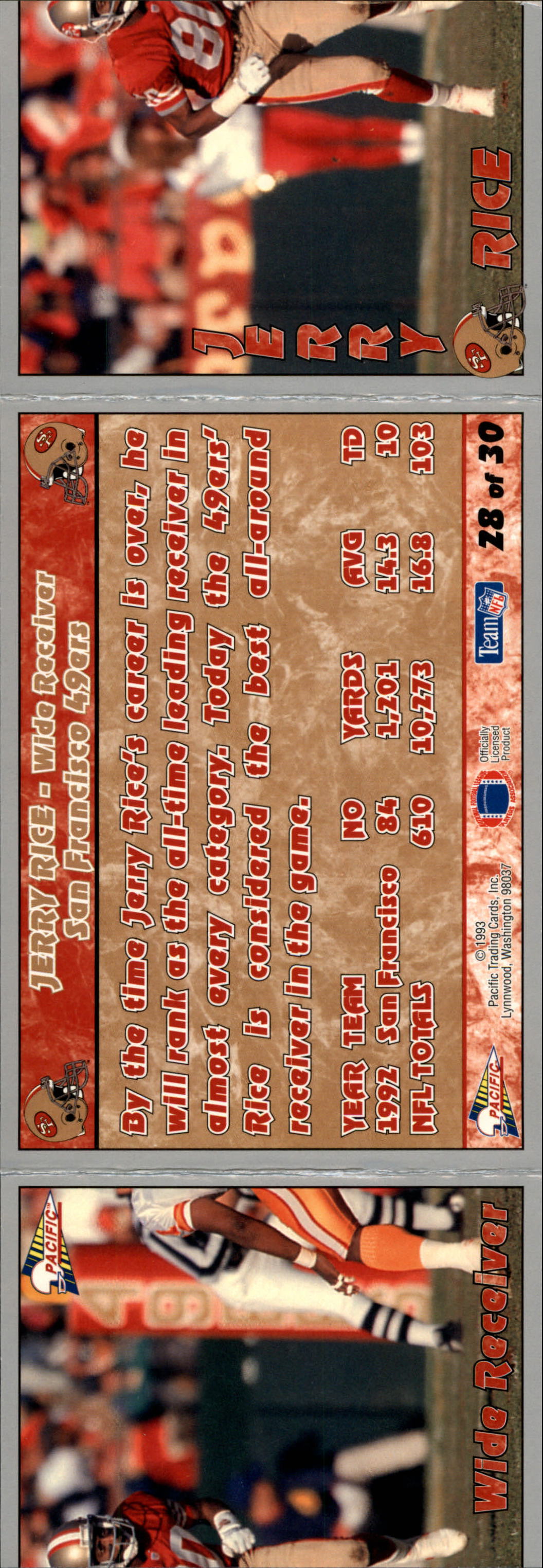 B0352- 1993 carpetas triples Pacific FB gran tamaño - tú eliges- más de 15 ENVÍO GRATUITO A EE. UU. - Imagen 39 de 41