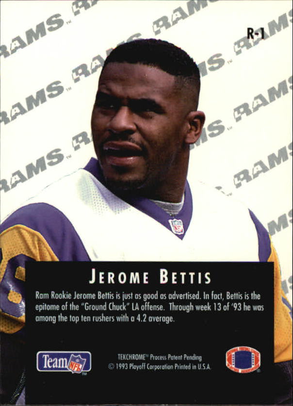 Playoff Calcio 1993 "Ricky Watters and Rookie Roundup" Inserto Carte - Foto 5 di 5