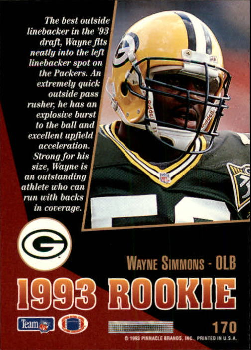 A7989- 1993 Select Football Card #s 1-200 +Rookies -You Pick- 15+ FREE US SHIP