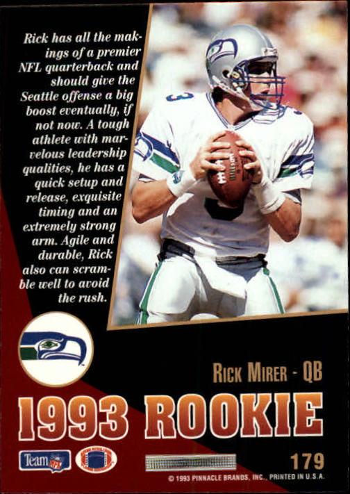 A7989- 1993 Select Football Card #s 1-200 +Rookies -You Pick- 15+ FREE US SHIP