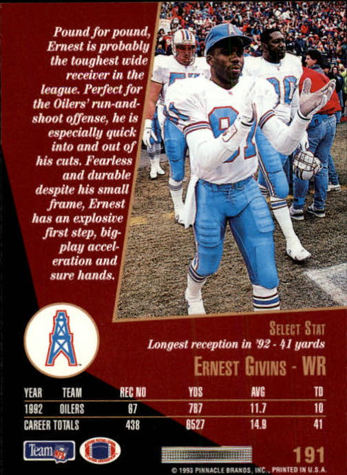 A7989- 1993 Select Football Card #s 1-200 +Rookies -You Pick- 15+ FREE US SHIP