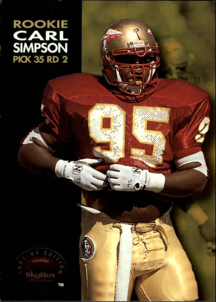 1993 SkyBox Premium Football Card Pick