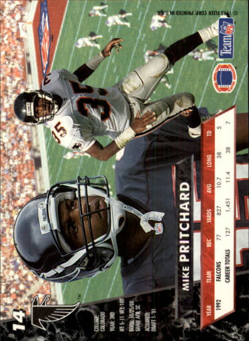 B2186- 1993 Ultra Football Card #s 1-250 +Rookies -You Pick- 15+ FREE US SHIP - Picture 27 of 475