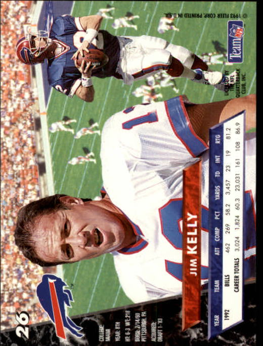 B2186- 1993 Ultra Football Card #s 1-250 +Rookies -You Pick- 15+ FREE US SHIP - Picture 51 of 475