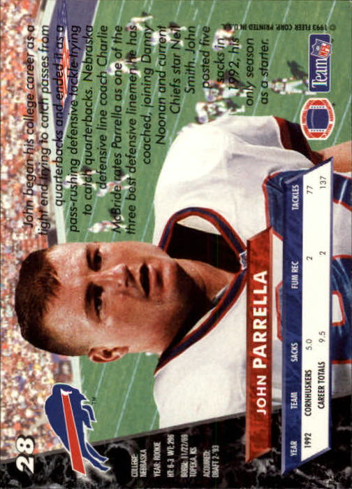 B2186- 1993 Ultra Football Card #s 1-250 +Rookies -You Pick- 15+ FREE US SHIP - Picture 55 of 475