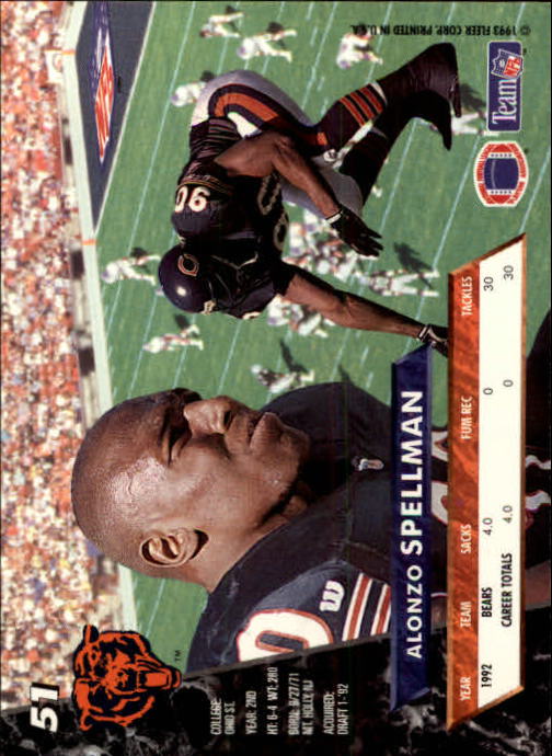 B2186- 1993 Ultra Football Card #s 1-250 +Rookies -You Pick- 15+ FREE US SHIP - Picture 99 of 475