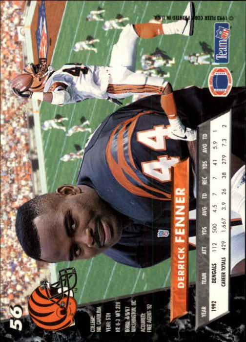 B2186- 1993 Ultra Football Card #s 1-250 +Rookies -You Pick- 15+ FREE US SHIP - Picture 109 of 475