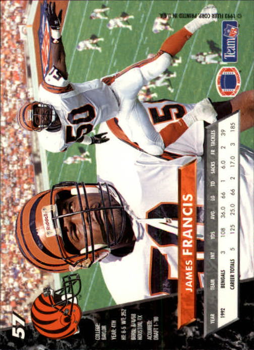 B2186- 1993 Ultra Football Card #s 1-250 +Rookies -You Pick- 15+ FREE US SHIP - Picture 111 of 475