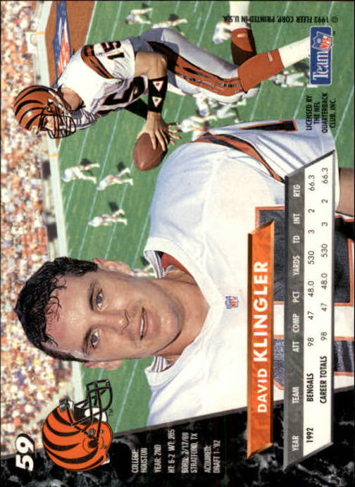 B2186- 1993 Ultra Football Card #s 1-250 +Rookies -You Pick- 15+ FREE US SHIP - Picture 115 of 475