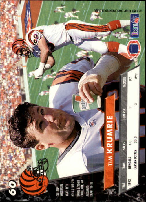B2186- 1993 Ultra Football Card #s 1-250 +Rookies -You Pick- 15+ FREE US SHIP - Picture 117 of 475