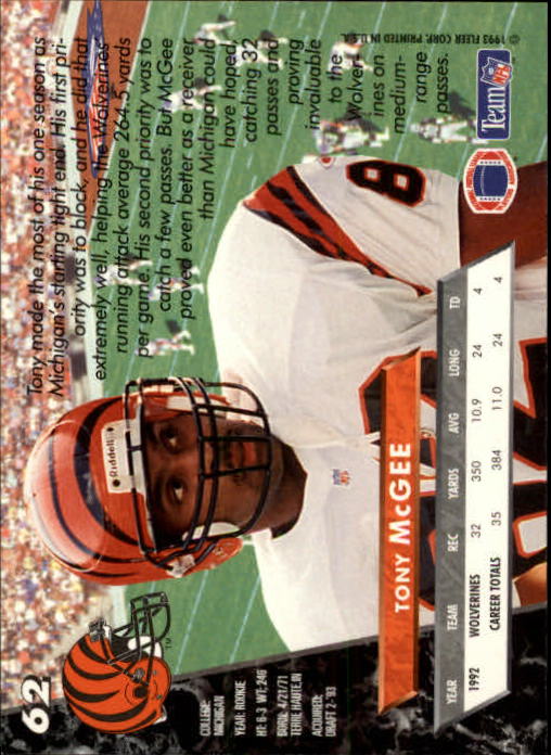 B2186- 1993 Ultra Football Card #s 1-250 +Rookies -You Pick- 15+ FREE US SHIP - Picture 121 of 475