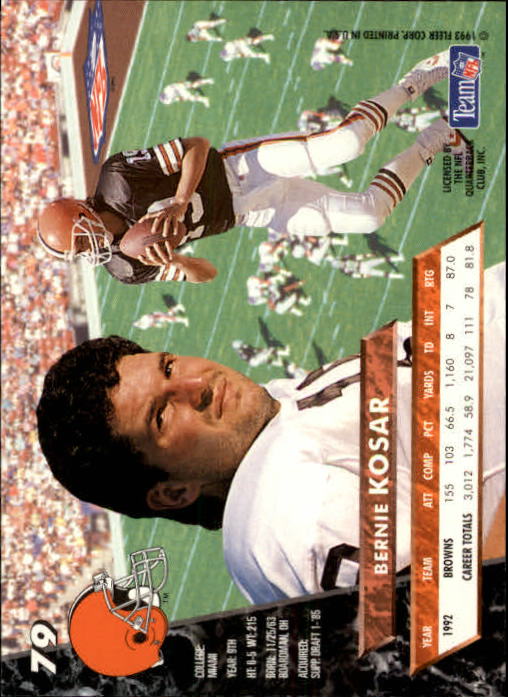 B2186- 1993 Ultra Football Card #s 1-250 +Rookies -You Pick- 15+ FREE US SHIP - Picture 155 of 475