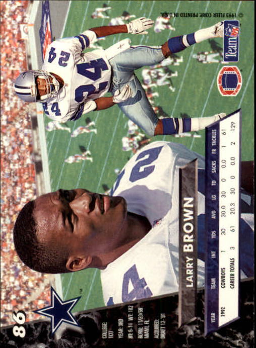 B2186- 1993 Ultra Football Card #s 1-250 +Rookies -You Pick- 15+ FREE US SHIP - Picture 169 of 475