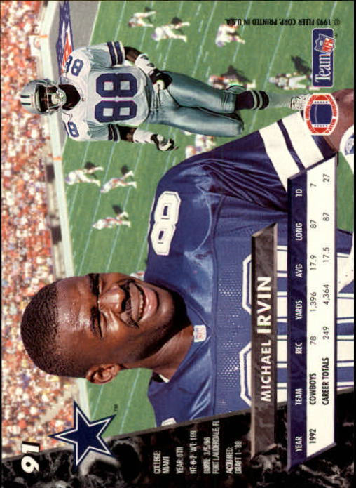 B2186- 1993 Ultra Football Card #s 1-250 +Rookies -You Pick- 15+ FREE US SHIP - Picture 179 of 475