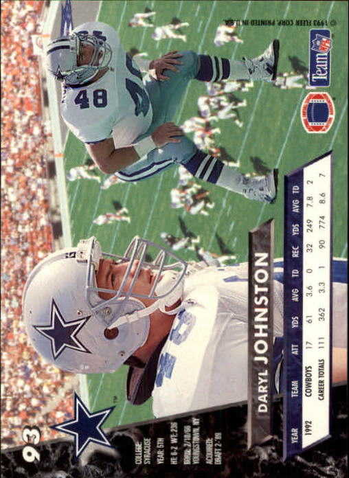 B2186- 1993 Ultra Football Card #s 1-250 +Rookies -You Pick- 15+ FREE US SHIP - Picture 181 of 475