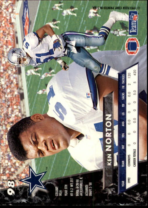 B2186- 1993 Ultra Football Card #s 1-250 +Rookies -You Pick- 15+ FREE US SHIP - Picture 189 of 475