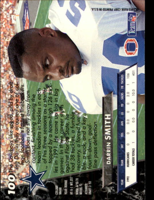 B2186- 1993 Ultra Football Card #s 1-250 +Rookies -You Pick- 15+ FREE US SHIP - Picture 193 of 475