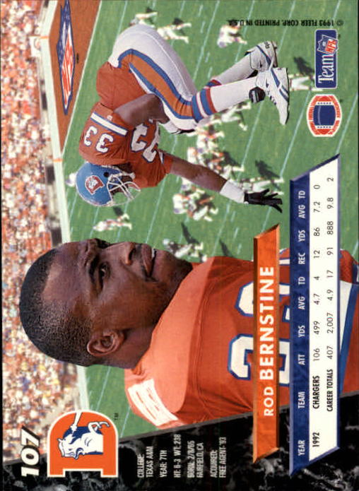 B2186- 1993 Ultra Football Card #s 1-250 +Rookies -You Pick- 15+ FREE US SHIP - Picture 205 of 475