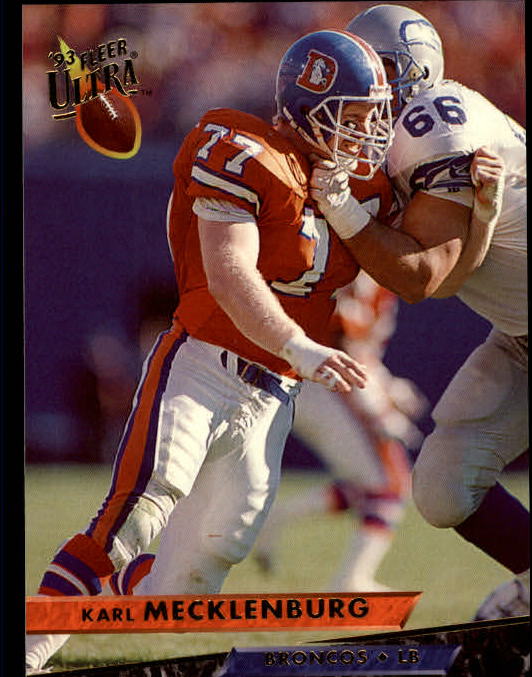 B2186- 1993 Ultra Football Card #s 1-250 +Rookies -You Pick- 15+ FREE US SHIP - Picture 220 of 475