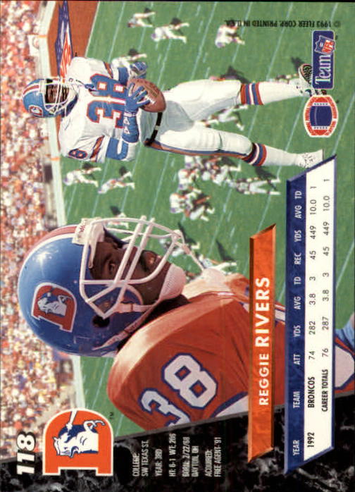 B2186- 1993 Ultra Football Card #s 1-250 +Rookies -You Pick- 15+ FREE US SHIP - Picture 225 of 475