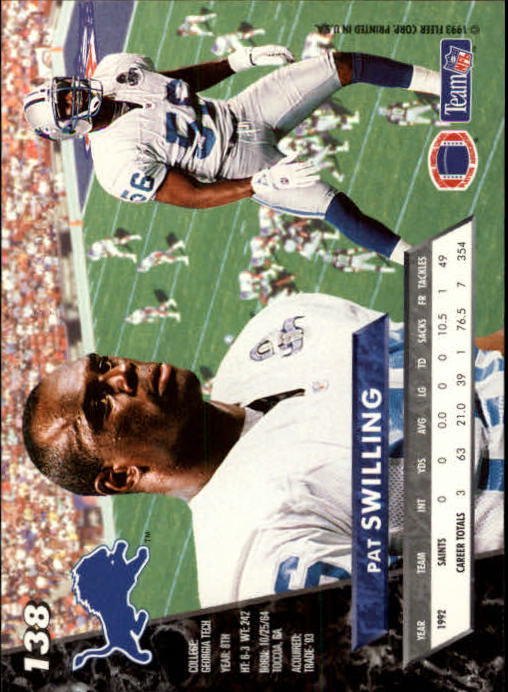 B2186- 1993 Ultra Football Card #s 1-250 +Rookies -You Pick- 15+ FREE US SHIP - Picture 263 of 475