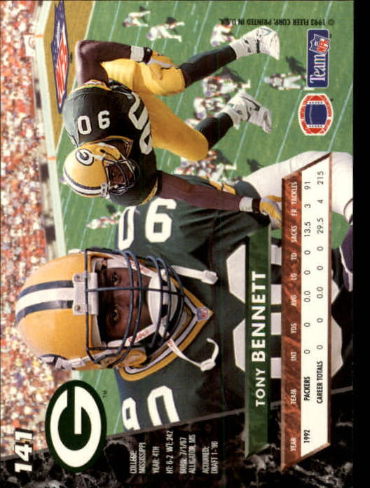 B2186- 1993 Ultra Football Card #s 1-250 +Rookies -You Pick- 15+ FREE US SHIP - Picture 269 of 475