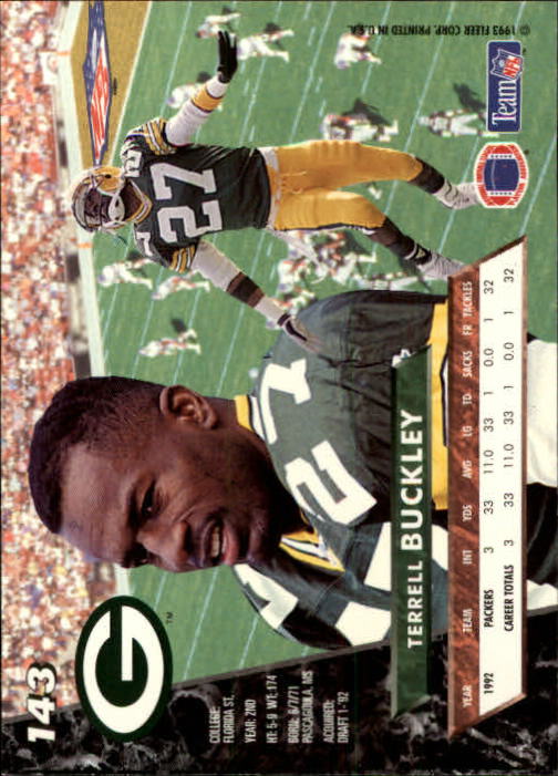 B2186- 1993 Ultra Football Card #s 1-250 +Rookies -You Pick- 15+ FREE US SHIP - Picture 273 of 475