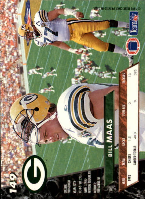 B2186- 1993 Ultra Football Card #s 1-250 +Rookies -You Pick- 15+ FREE US SHIP - Picture 285 of 475