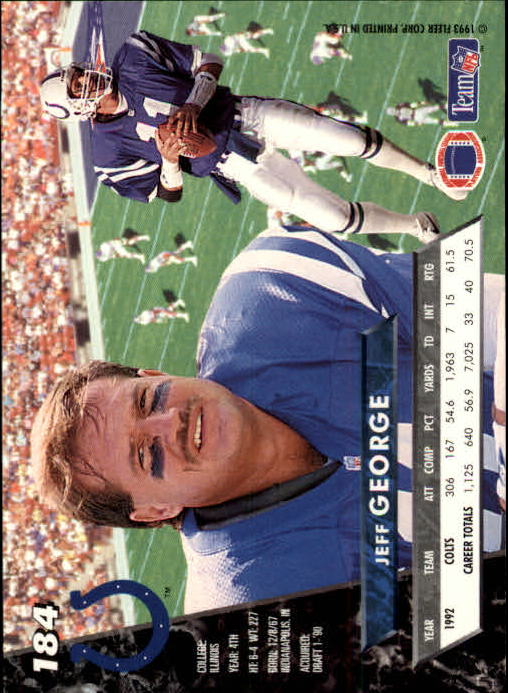 B2186- 1993 Ultra Football Card #s 1-250 +Rookies -You Pick- 15+ FREE US SHIP - Picture 351 of 475