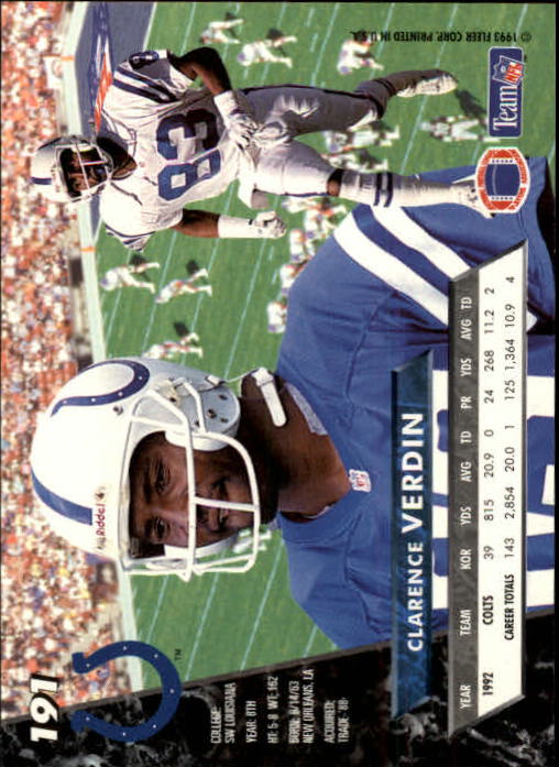 B2186- 1993 Ultra Football Card #s 1-250 +Rookies -You Pick- 15+ FREE US SHIP - Picture 365 of 475