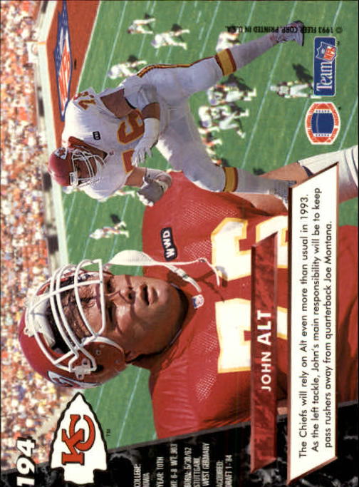 B2186- 1993 Ultra Football Card #s 1-250 +Rookies -You Pick- 15+ FREE US SHIP - Picture 369 of 475