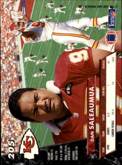 B2186- 1993 Ultra Football Card #s 1-250 +Rookies -You Pick- 15+ FREE US SHIP - Picture 389 of 475