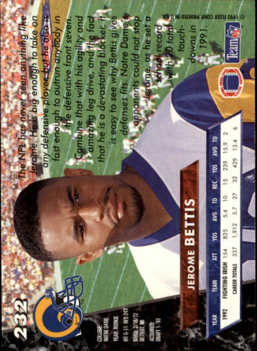 B2186- 1993 Ultra Football Card #s 1-250 +Rookies -You Pick- 15+ FREE US SHIP - Picture 441 of 475