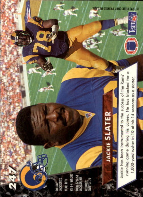 B2186- 1993 Ultra Football Card #s 1-250 +Rookies -You Pick- 15+ FREE US SHIP - Picture 471 of 475