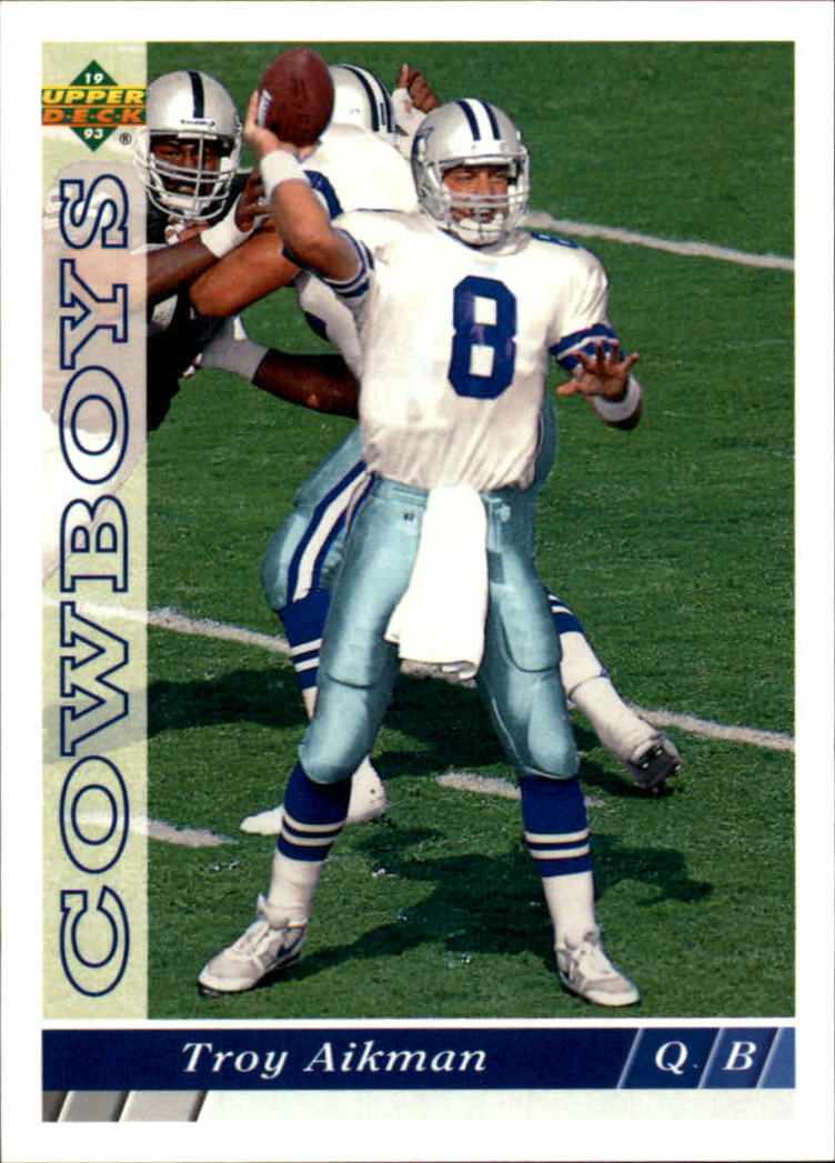 1993 Upper Deck Football "Main Set" Cards #1 to #250 Rookies and Veterans - Picture 278 of 499
