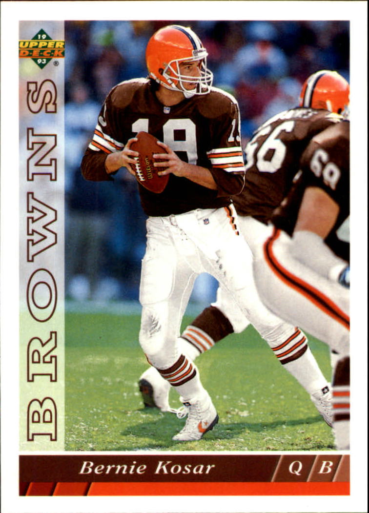 1993 Upper Deck Football "Main Set" Cards #1 to #250 Rookies and Veterans - Picture 308 of 499
