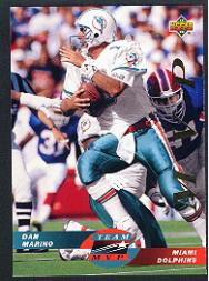 1993 Upper Deck Football "Team MVPs" Insert Cards - Picture 16 of 31