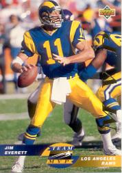 1993 Upper Deck Football "Team MVPs" Insert Cards - Picture 26 of 31