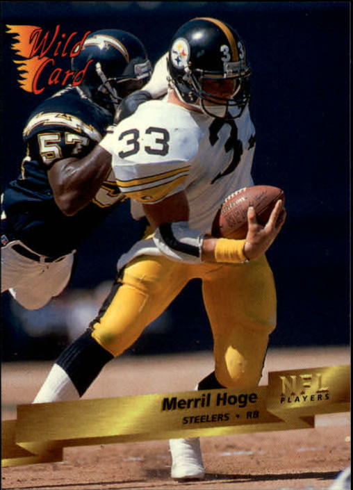 1993 Wild Card - Merril Hoge #183