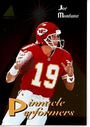 1994 Pinnacle Football "Performers" Insert Cards - Picture 16 of 29