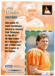1994 Pinnacle Football "Performers" Insert Cards - Picture 29 of 29