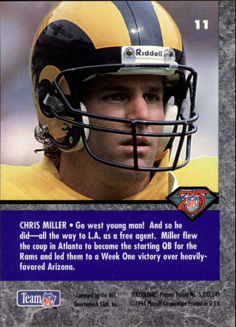 1994 Playoff Contenders Football "Main Set" Cards #1 to #120 RCs and Vets - Picture 23 of 231