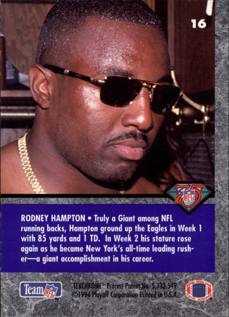 1994 Playoff Contenders Football "Main Set" Cards #1 to #120 RCs and Vets - Picture 33 of 231