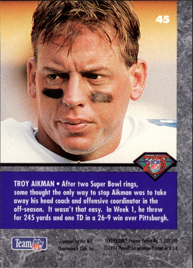 1994 Playoff Contenders Football "Main Set" Cards #1 to #120 RCs and Vets - Picture 89 of 231