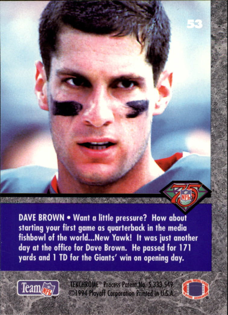 1994 Playoff Contenders Football "Main Set" Cards #1 to #120 RCs and Vets - Picture 105 of 231