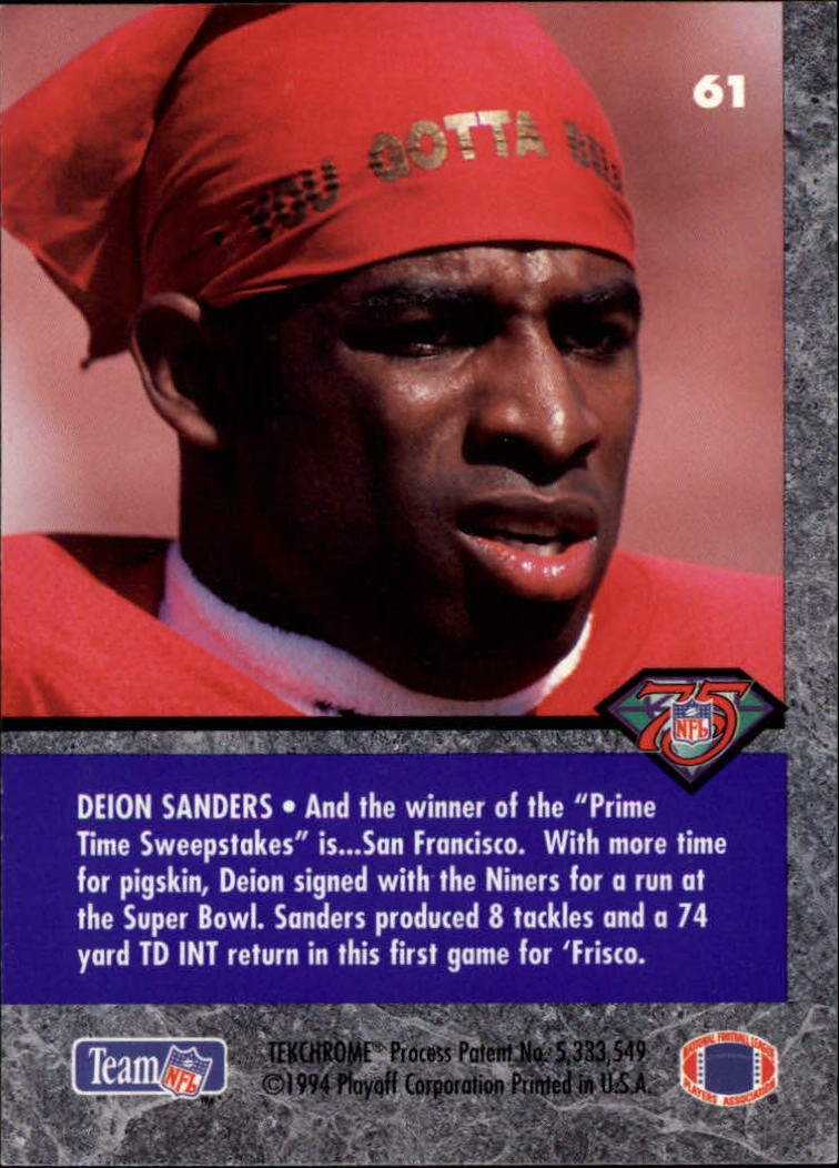 1994 Playoff Contenders Football "Main Set" Cards #1 to #120 RCs and Vets - Picture 119 of 231