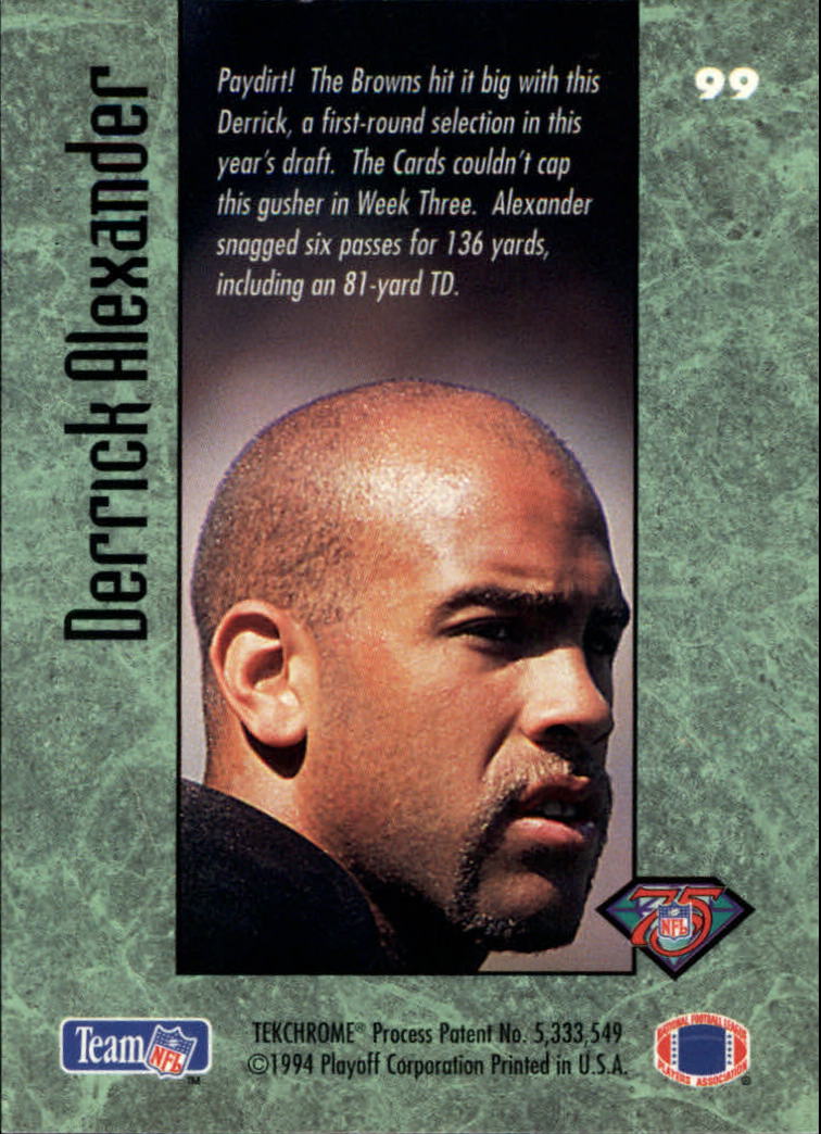 1994 Playoff Contenders Football "Main Set" Cards #1 to #120 RCs and Vets - Picture 191 of 231
