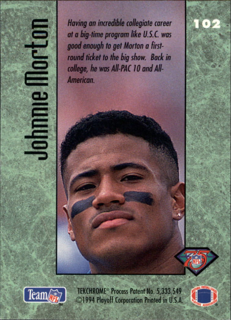 1994 Playoff Contenders Football "Main Set" Cards #1 to #120 RCs and Vets - Picture 195 of 231