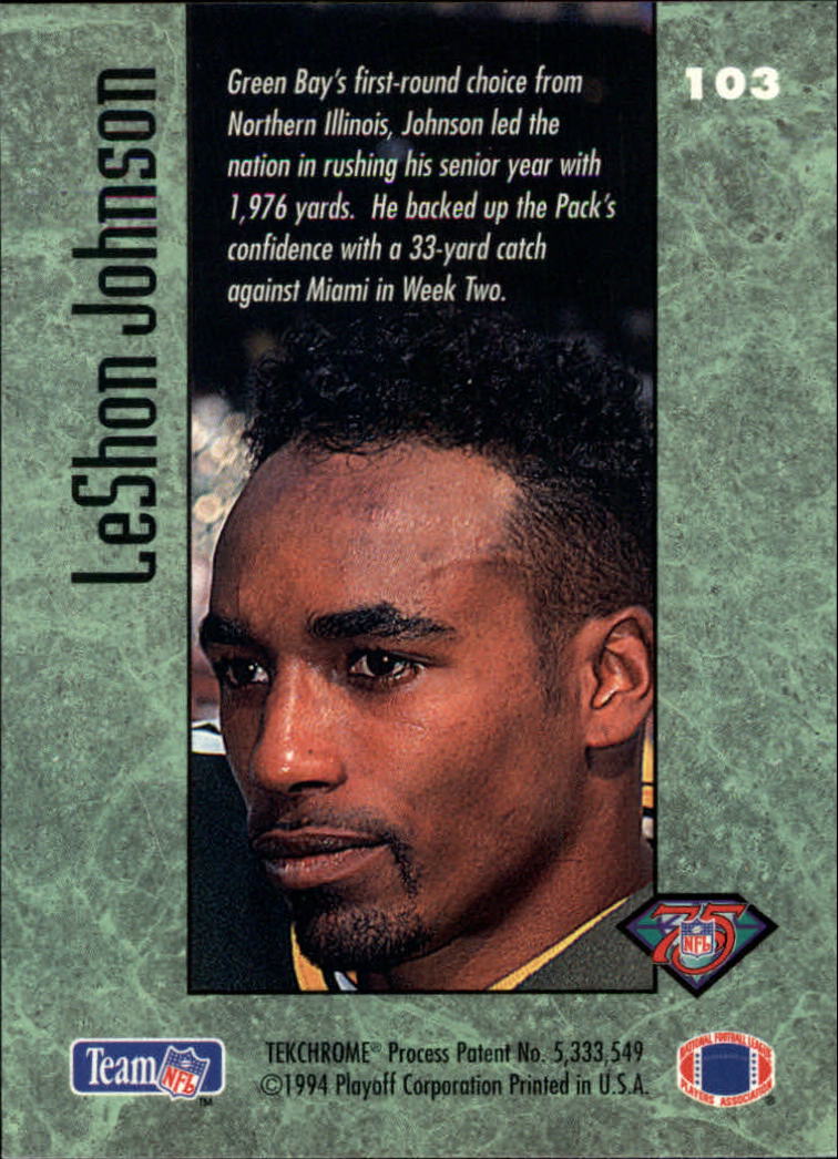 1994 Playoff Contenders Football "Main Set" Cards #1 to #120 RCs and Vets - Picture 197 of 231